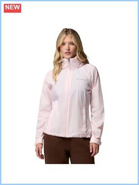 Packable Rain Jacket with Stow-Away Hood